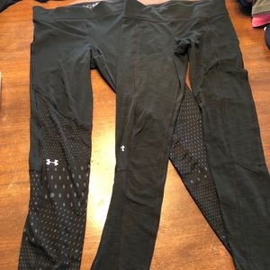 Cold gear leggings fleece lined Underarmour
